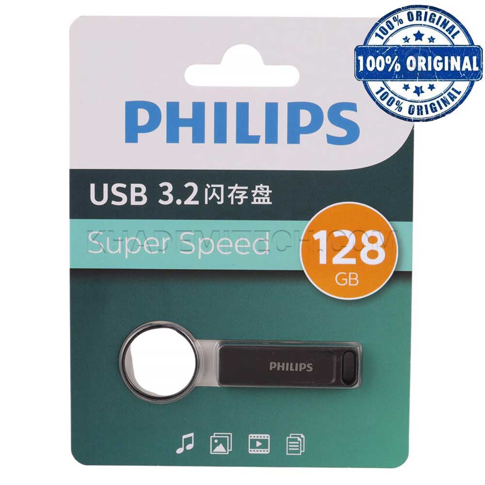 فلش فیلیپس مدل PHILIPS FM21UA0128B/93-F 128G USB3.2